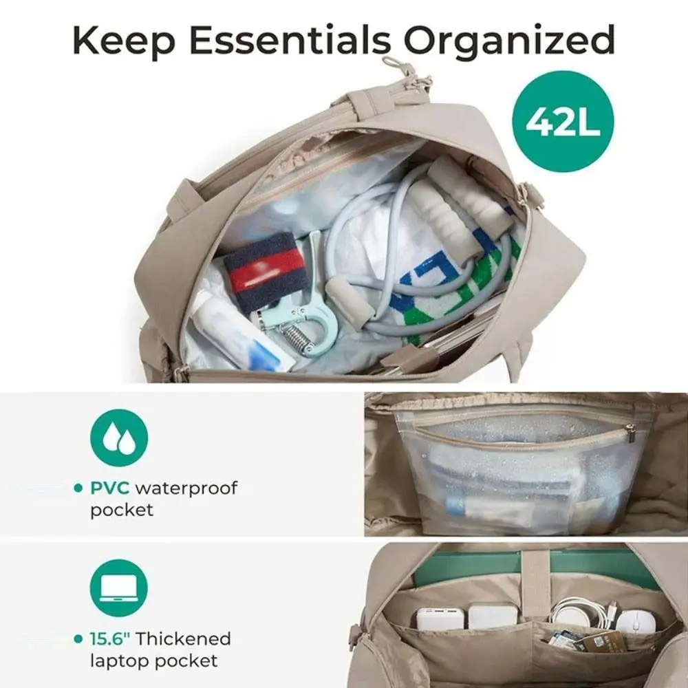 Super Large Capacity Tennis Racket Bag Adjustable with Shoes Bag Tennis Backpack Soft Shoulder Strap Beauty Sports Fitness Bag