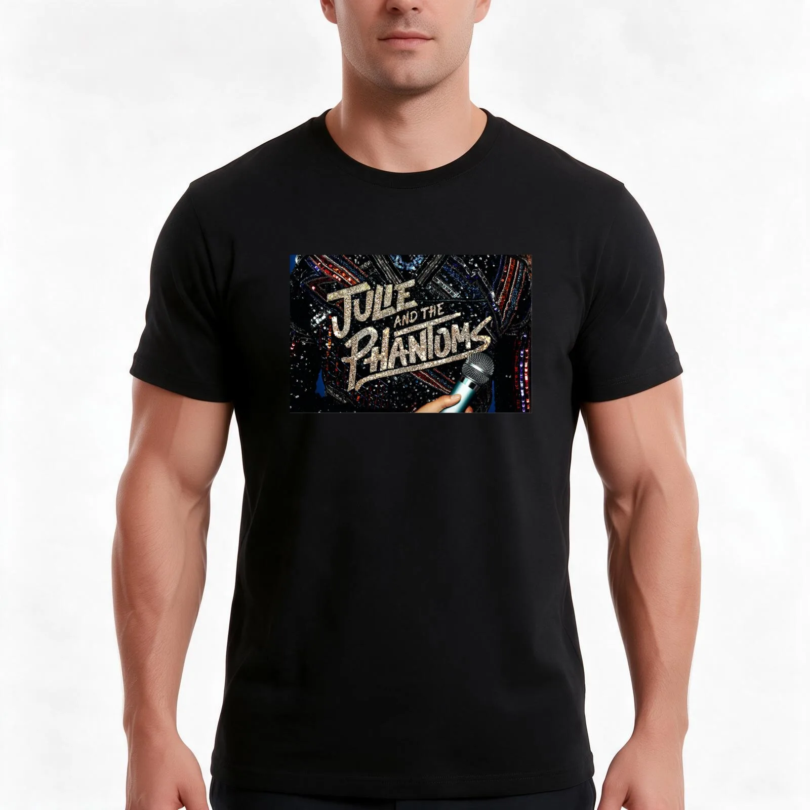 Julie and the phantoms T-Shirt, Summer Casual Cotton Tee, Oversized Streetwear Tops, Vintage Graphic Print, Unisex Men Women