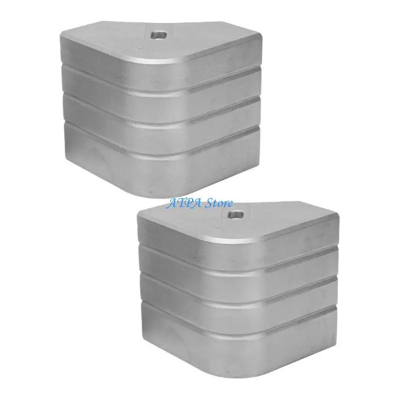 U13C Permanent Powder Varnished Marine Corner Casting For Float Deck Bowed Border 3 1/8 Foot