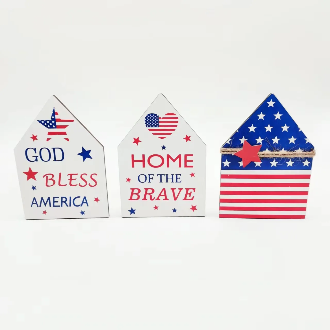 Wooden Decorative Sign Miniature Model Handcrafted Ornament for Venue Setup