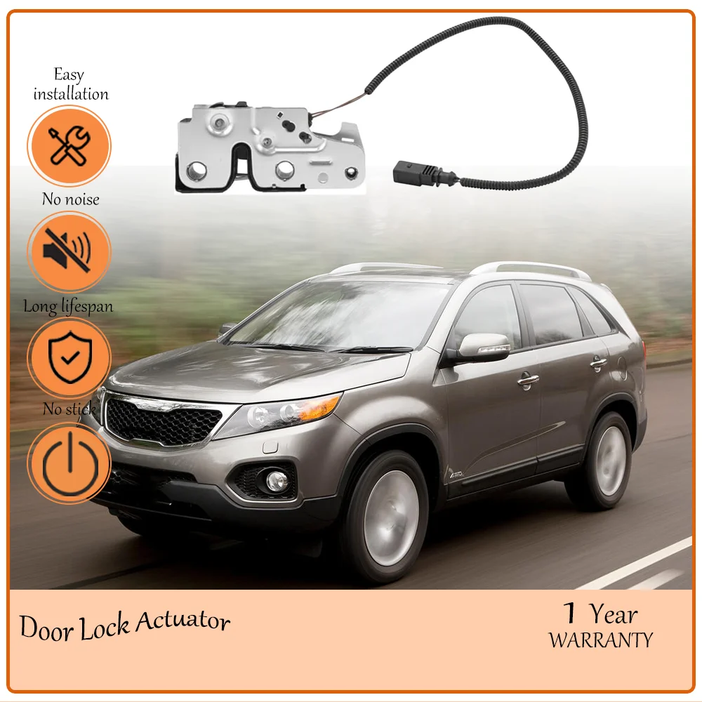 

Front Hood Lock Latch Actuator Assembly Replacement Parts for 2010-2014 Vehicles, Replace oem 5K1823509A,5K2823509A,5K2823509B