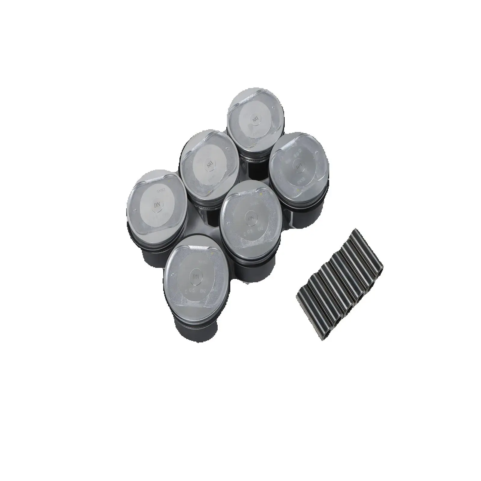 6pcs Engine Piston Set FOR Nissan Frontier Pathfinder Xterra VQ40DE 12010-EA200 12010-EA20B Car Accessories
