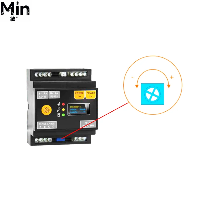 RS485 Leak Detector Early Warning Leak Detection System for Preventive Maintenance Laboratory Industrial Monitoring
