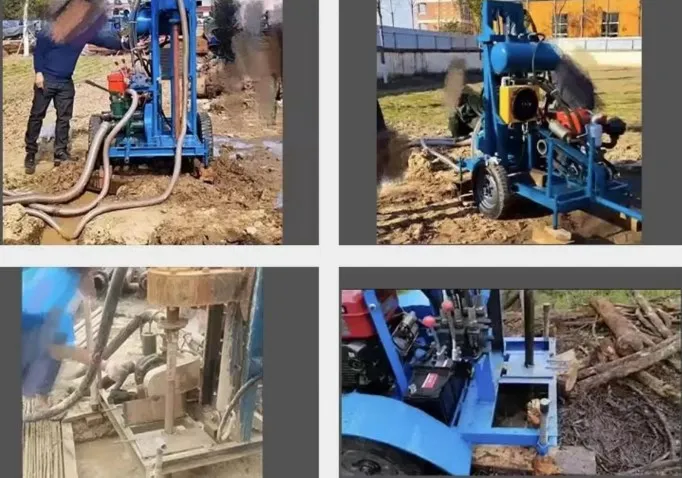 칠레에서 판매하는 2025200m 깊이 시추공 천공 장비 수중 시추 장비