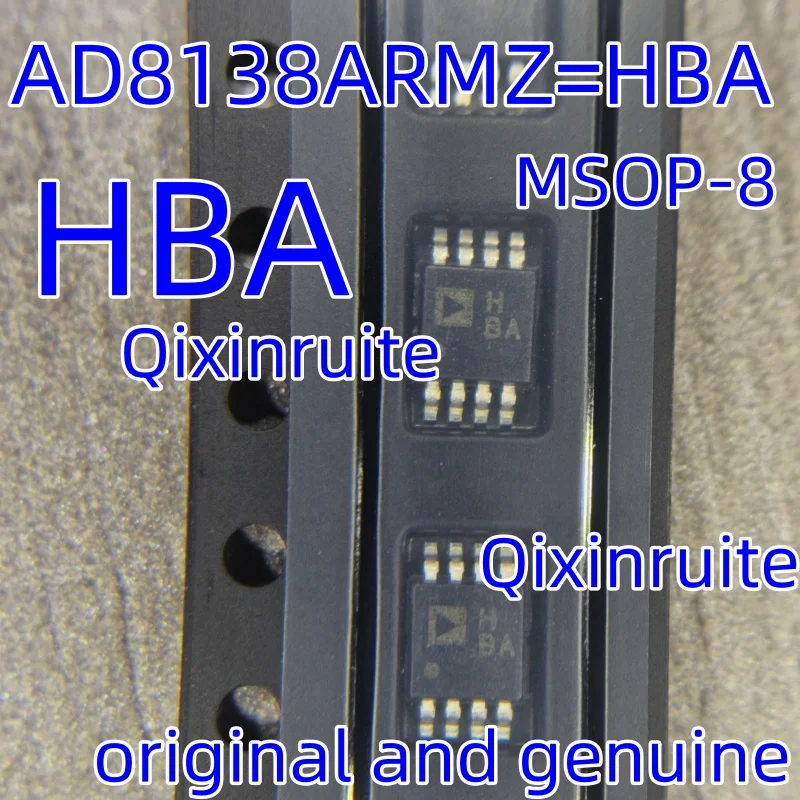 Qixinruite Brand new genuine AD8138ARMZ=HBA MSOP-8 low distortion differential ADC driver chip