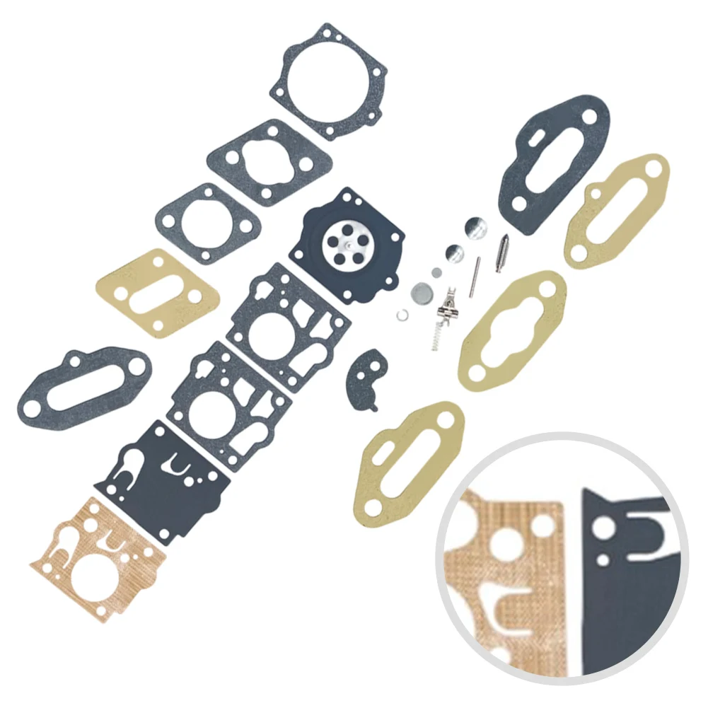 24-Piece Carburetor Repair Kit for McCulloch Chainsaw Models CP55 CP80 PM55 PM555 PM570 PM60 PM850 SP70 and For SDC Series