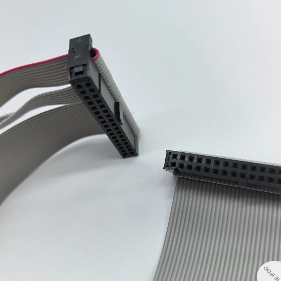 50CM 3,5 34P IDE Buchse IDC 34Pin 2x17 2,54mm Stecker Diskettenlaufwerk Flachband Industrie Computer Datenübertragungskabel – Detail 3