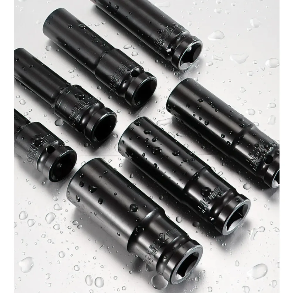 Universal Drive Metric Impact Socket Set Deep Wrench Air Pneumatic Repair Tools Hand Tools Collection for Mechanics view 6