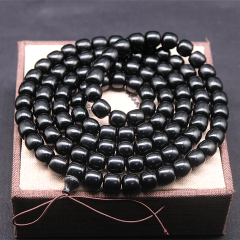 Sieraden men jewelry bracelet homme colar masculino statement necklace yak horn rosary beads 108 Wenwan bangles  cadeau homme