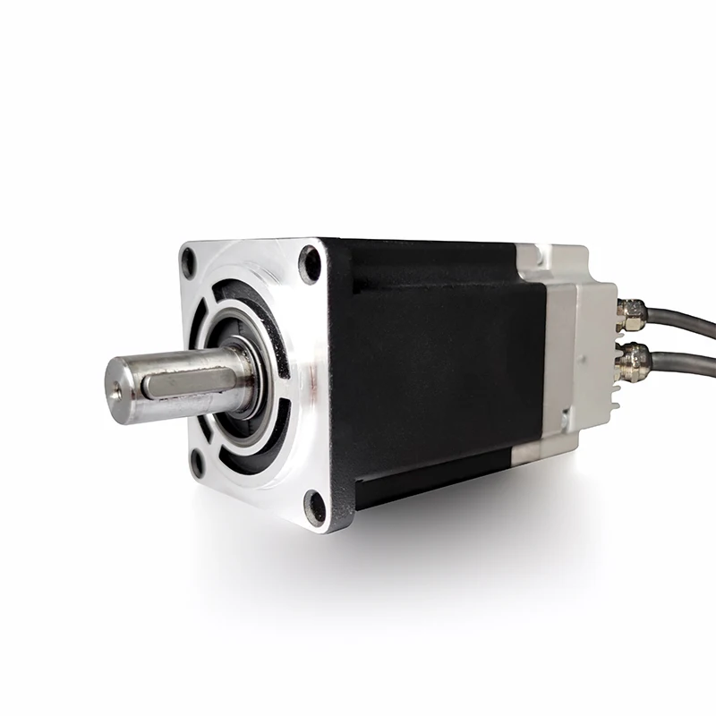 Siheng Motor Factory 80mm 2.39nm 750W 48VDC Canopen Servomotor Driver Codificador absoluto 17bit CE Aprobado Imán permanente