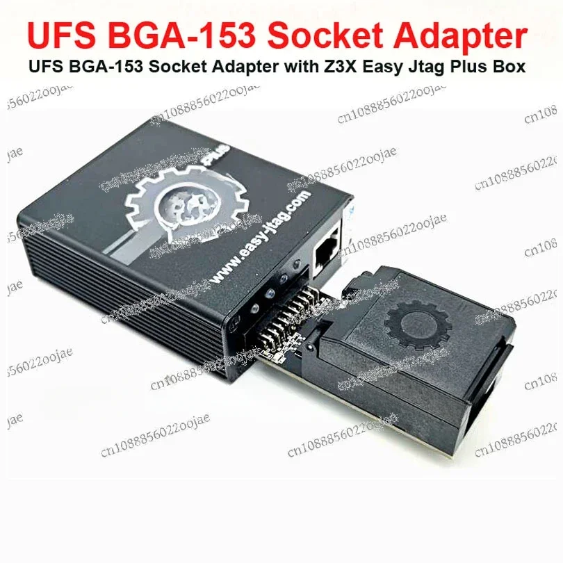 spot goods UFS BGA 254, 153, 95 Sockets Adapter，Easy Jtag Plus Box Burning Socket ( includes authorization encryption chip)