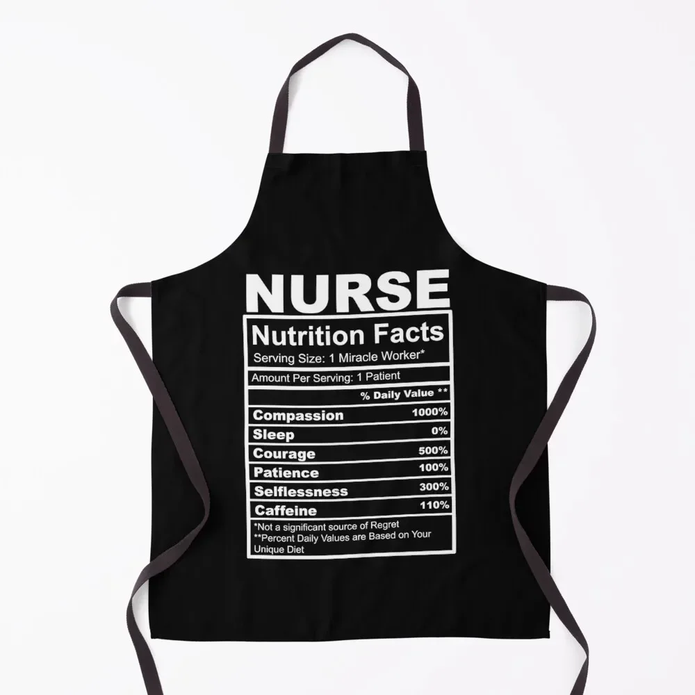 Nurse Nutrition Facts, Nurse Gifts, Cute Gift For Nurse Apron Kitchen Chef Women Kitchen For Kitchen Women Apron