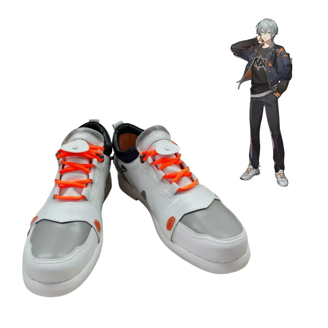 

Wise Cosplay Shoes Boots Anime Zenless Zone Zero Role Play Faux Leather Boots For Man