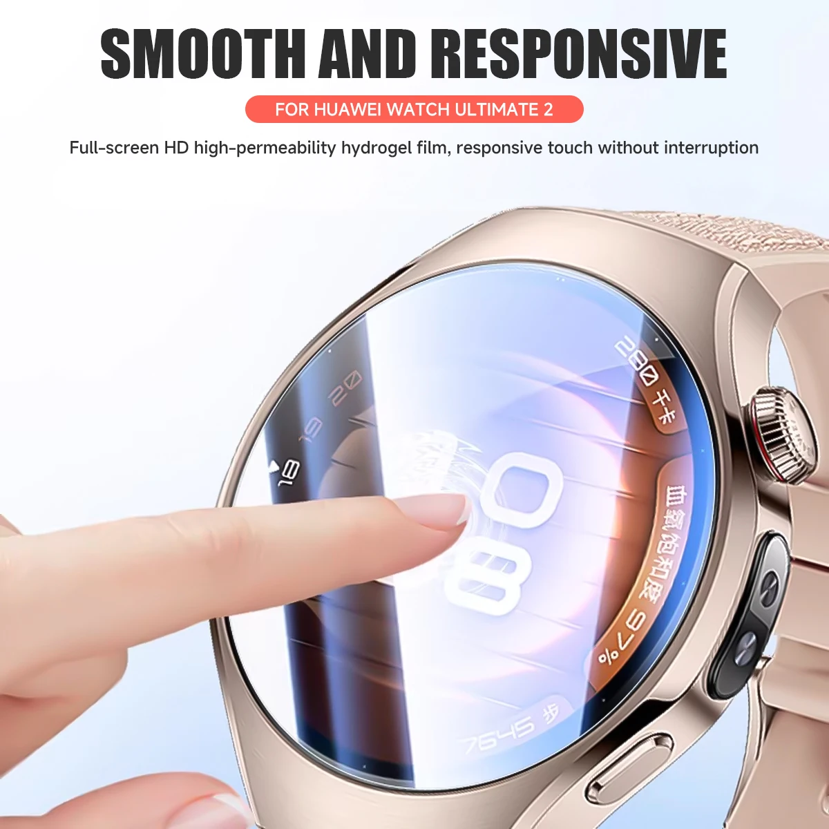 Hydrogel Film For Huawei Watch Ultimate2 Screen Protector Soft TPU Films Watch Accessories For Huawei Ultimate2 Protective Cover