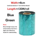 8 cm x 120 m azul