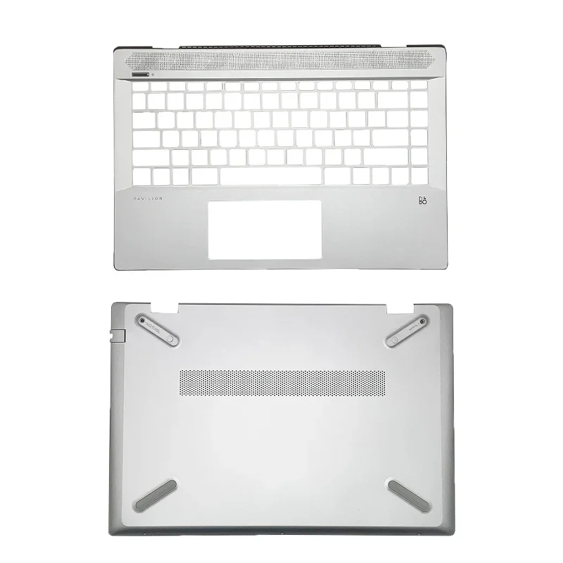 

For HP Pavilion 14-CE TPN-Q207 Laptop Case Palmrest/Bottom Case upper cover lower shell Silver L19174-001 L19181-001 L19190-031