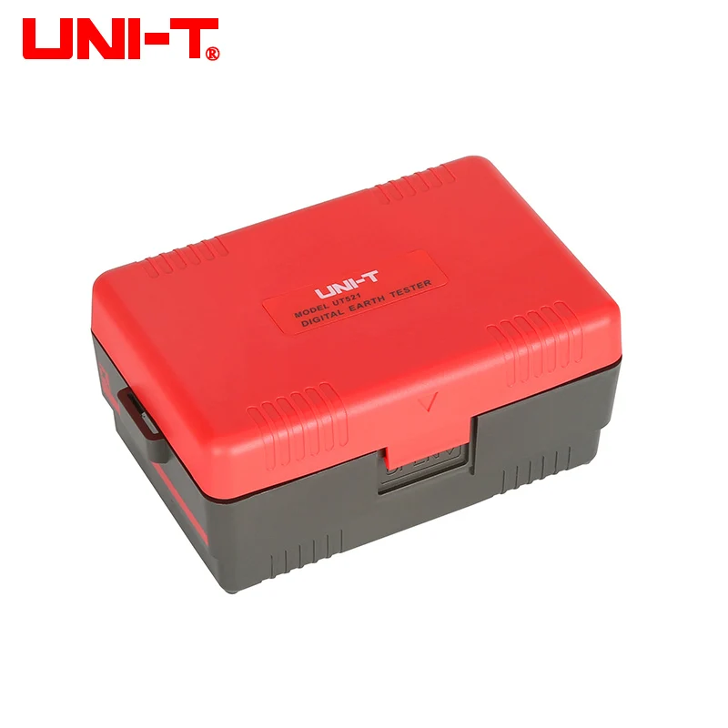 UNI-T Digital Ground Resistance Tester UT521 0-200V 0-2000 ohm Data Retention And Storage Voltmeter LCD Display Backlight