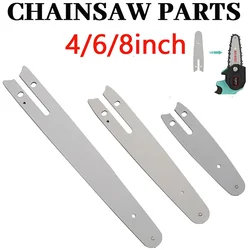 1pc 4/6/8 Inch Guide Bar Blades Chainsaw Chains Guide Power Match for Mini Electric Chain Saw Logging Pruning Replacements