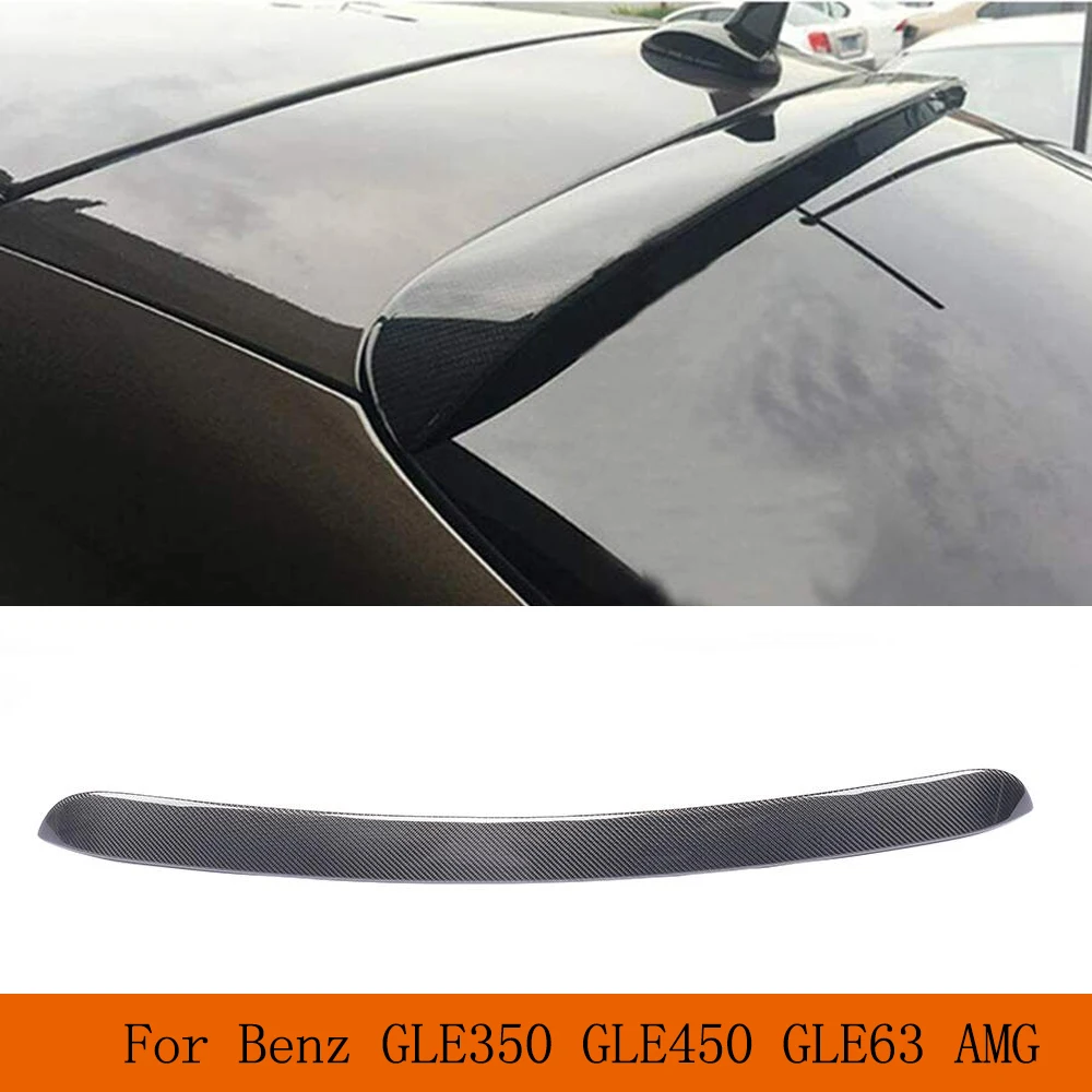 

Car Rear Roof Spoiler Window Lip Wing for Mercedes-Benz GLE350 450 Sport GLE43 GLE63 AMG S 4Door 2015 - 2017 Carbon Fiber /FRP