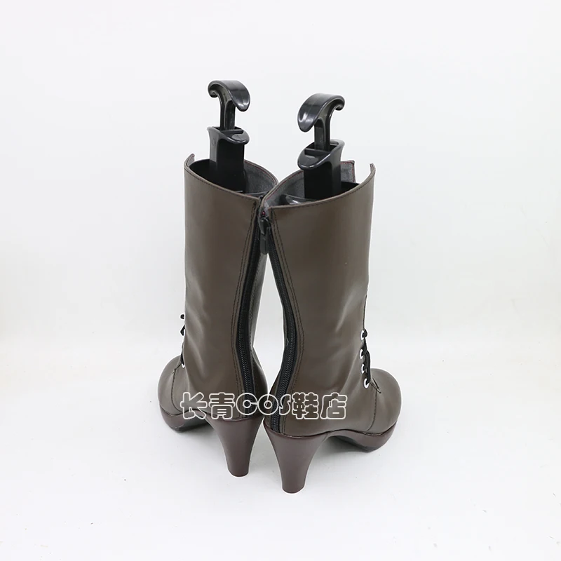 Zapatos de Cosplay de Anime Skadi Arknights para hombres, disfraz de Carnaval de Halloween, utilería, botas, Cosplay