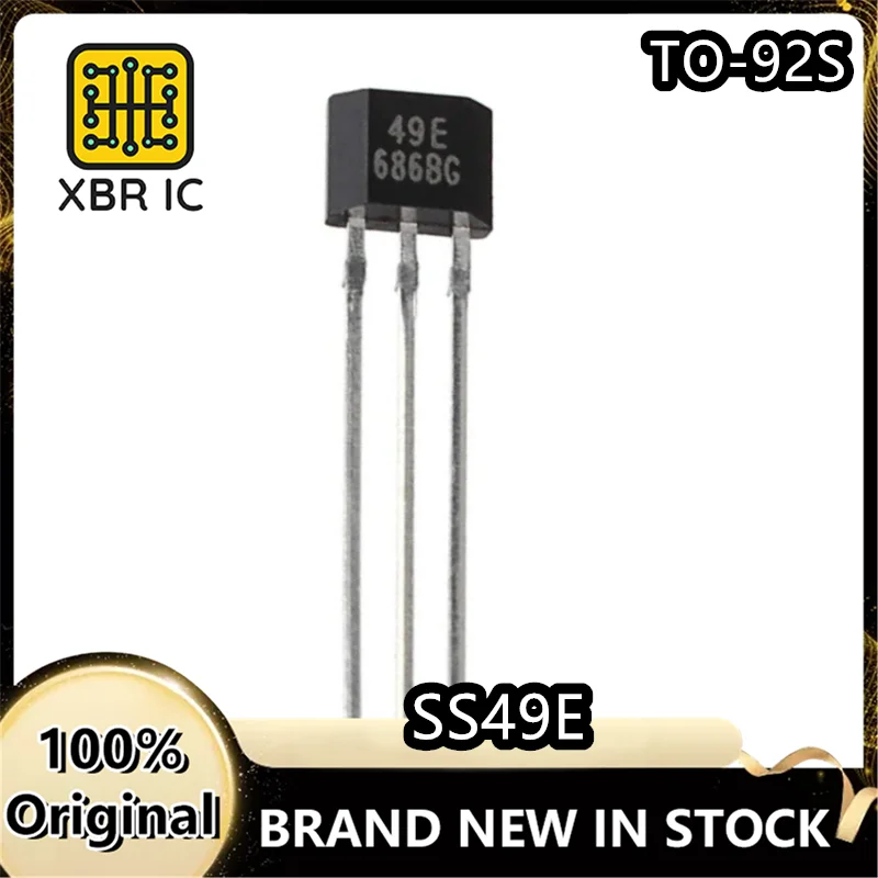 

(20/50 pieces) 49E SS49E Linear Hall Effect Sensor Magnetic Field TO-92S New Original Genuine In Stock Fast Shipping