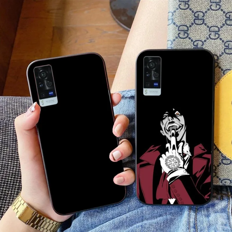 Hellsing Alucard Phone Case for VIVO Y95 Y93 Y31 Y20 V19 V17 V15 Pro X60 NEX Black Soft Cover Funda Shell