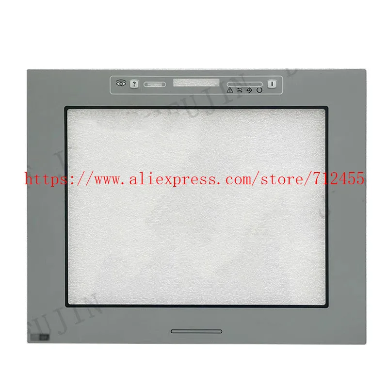 New 10.4inch Touchpad for UniOP eTOP33C eTOP33c-0050 Touch Screen Panel Glass Digitizer with Overlay Protective Film