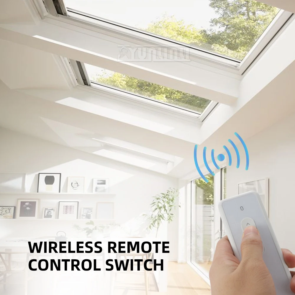Chain Actuator Window Opener, Smart Electric Window Opener, Automatic Remote Control Smoke Exhaust Push-Pull Window Opener