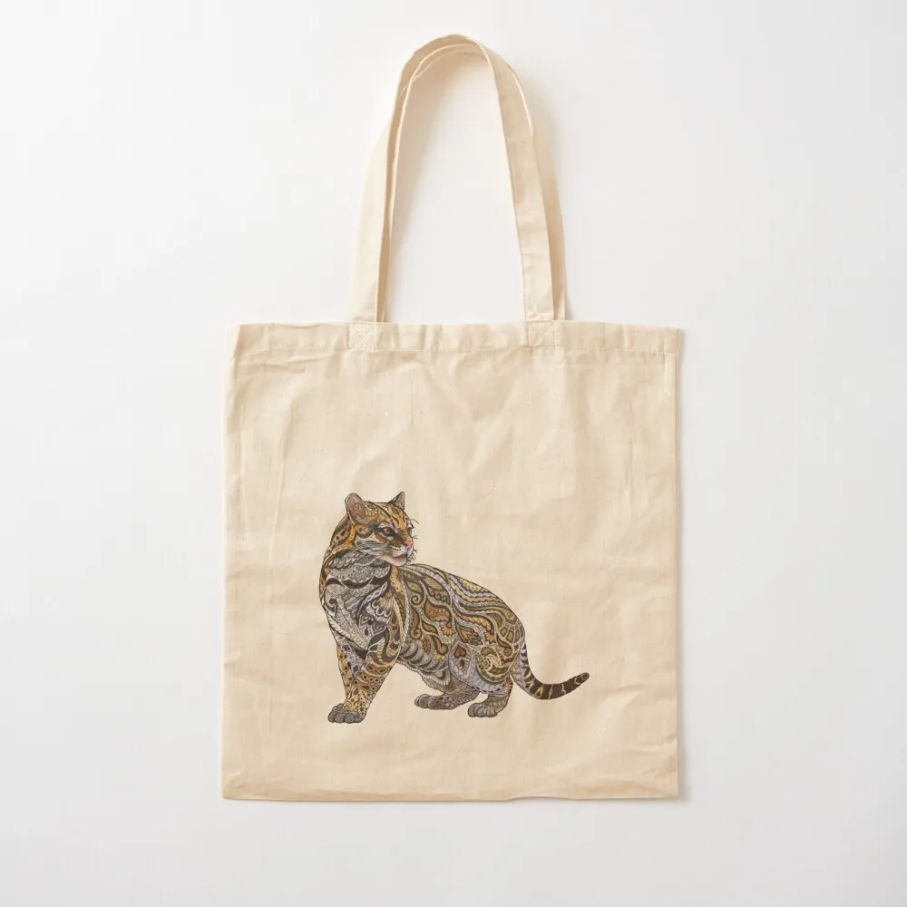 

Ocelot Tote Bag сумки-шоппер сумка для покупок сумка-тоут с логотипом женская парусиновая сумка