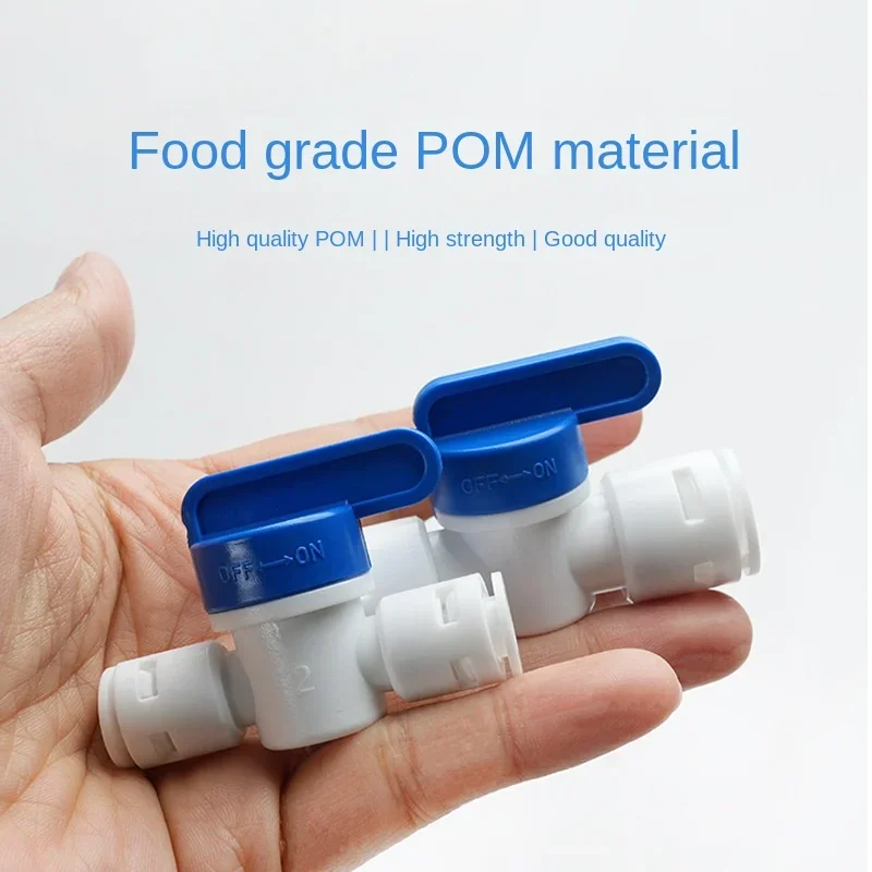 Fits 6 mm inner diameter tubing with female thread connection • Cast plastic TEE type fitting for water purification systems • O