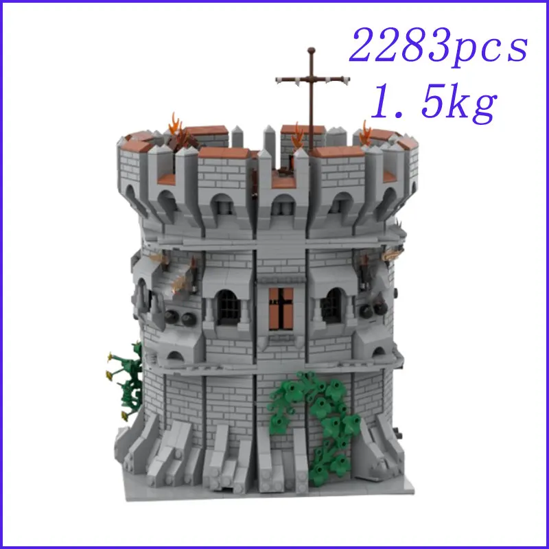 Spot MOC-39687 2283pcs Castello Torre FAI DA TE Piccole Particelle di Montaggio Building Blocks Giocattolo Educativo Modello Regalo Set Ornamenti