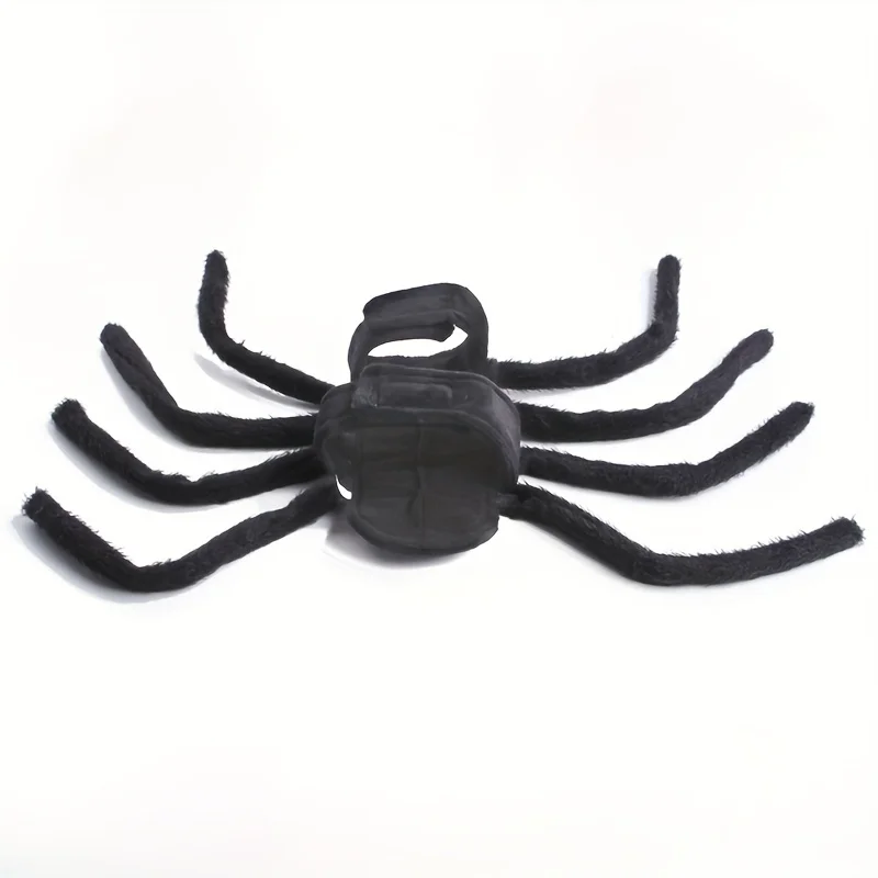 Pet Halloween Funny Spider Chest Back Kreatywny kostium pająka dla psa Pet Halloween Cosplay Dress Up Akcesoria do kostiumów