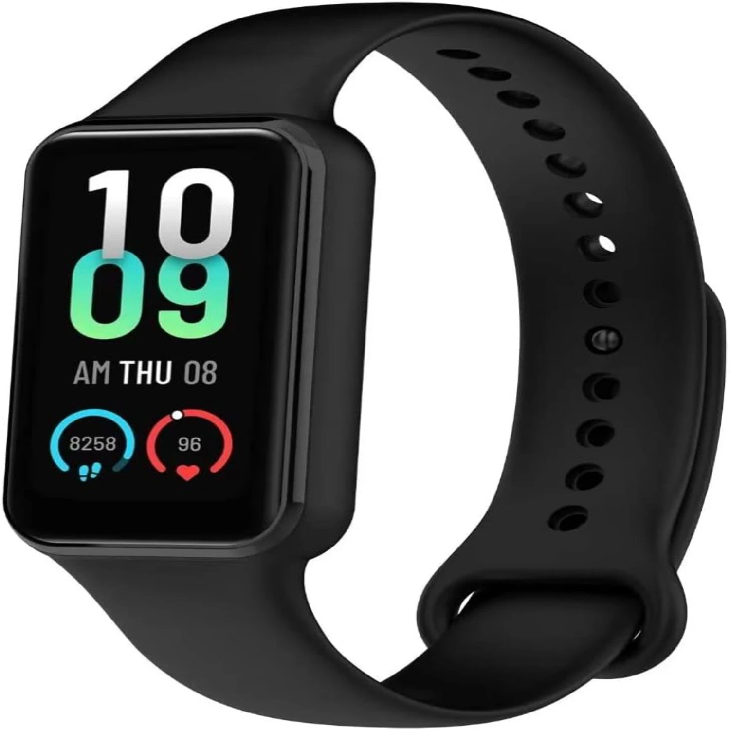 Comfortable, Soft, and Stylish Adjustable Silicone Sport Band for Huami Band 7 Fitness Tracker - Secure and Sweat-resistant Brac