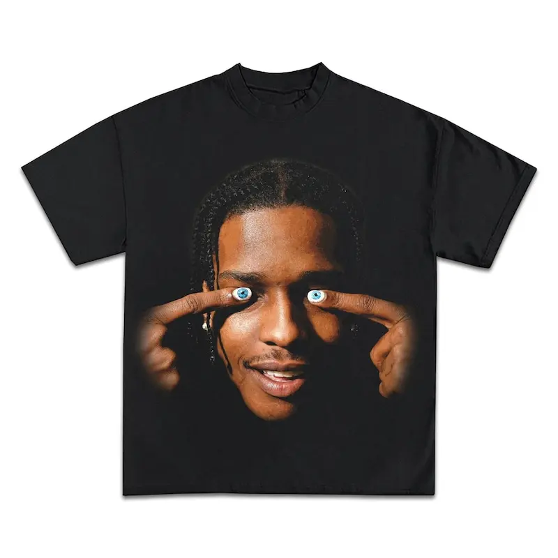 

Футболка Rocky Vintage Streetwear Boxy, рубашки Y2K, рубашка opium, винтажные рэп-рубашки, рубашки с рисунком, футболки большого размера, футболки в стиле ретро