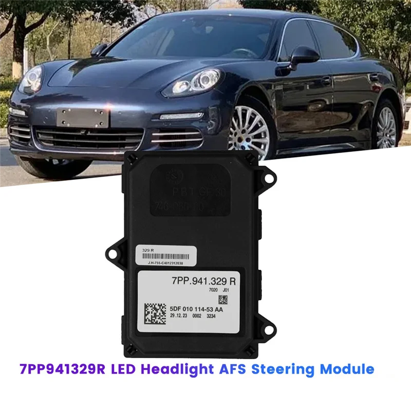 

H5-7PP941329R LED Headlight AFS Steering Module For Porsche Cayenne Macan Panamera 2011-2018 Ballast Follower Controller Parts