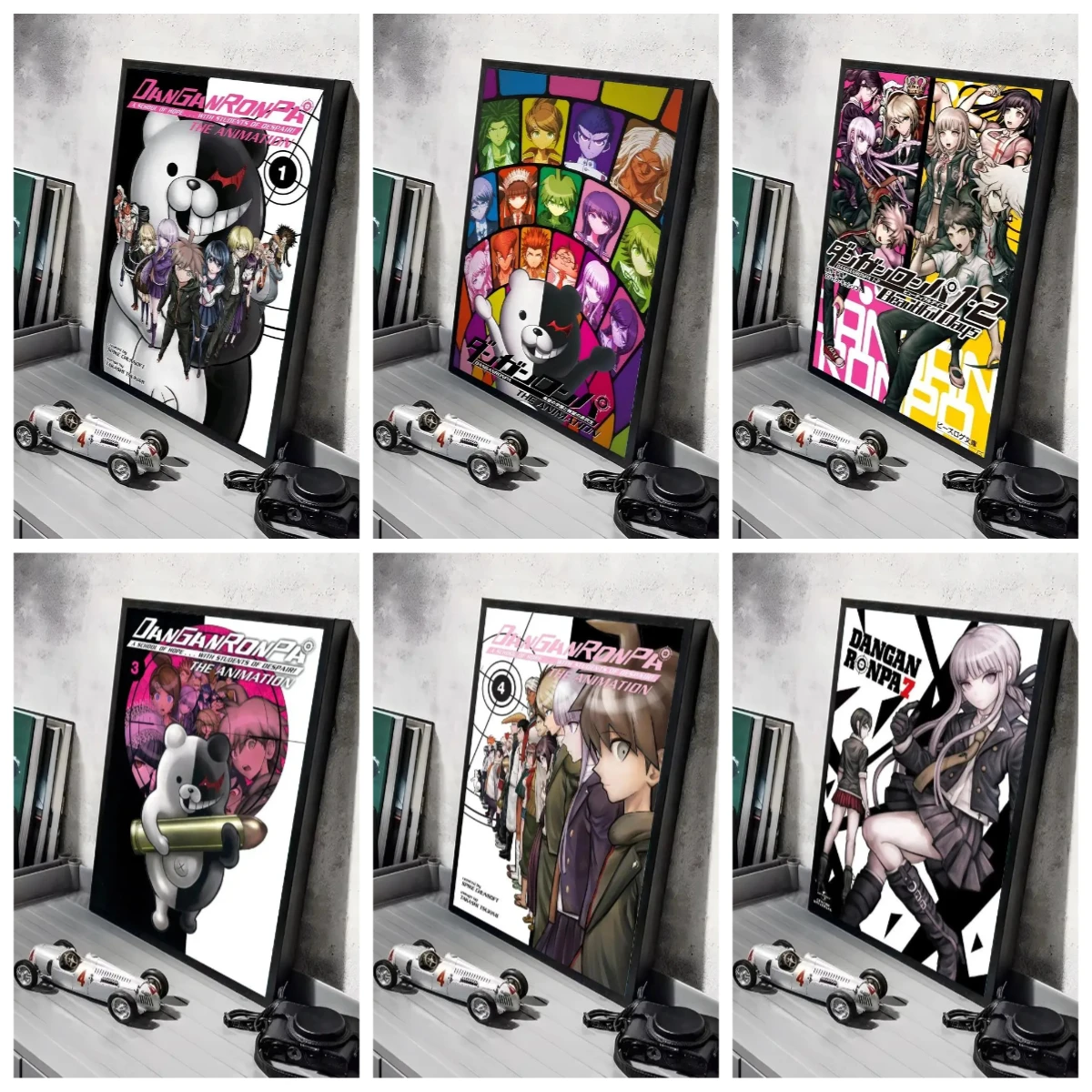 

1000 PCS Puzzle for Adult Dangan Ronpa Anime Difficulty Decompression Games Educational Toys Christmas Gift Decorative Painting