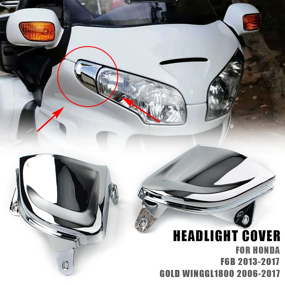 Front Plastic Headlight Shade Decoration Suitable for Honda Gold Wing GL1800 2006-2017  F6B 2013-2017 new