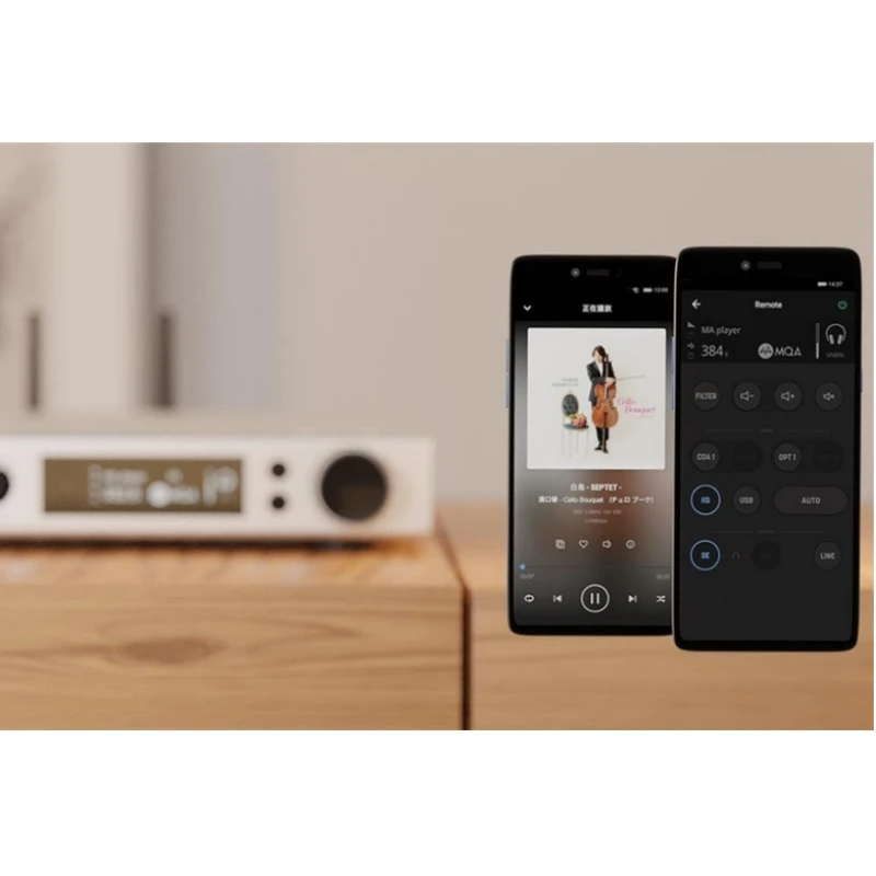 R-075 Matrix Element M ES9028Pro MQA Áudio DAC 768kHz 22.4MHz HiFi Lossless Music Player Desktop Decodificador