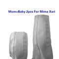 mom baby 2pcs white