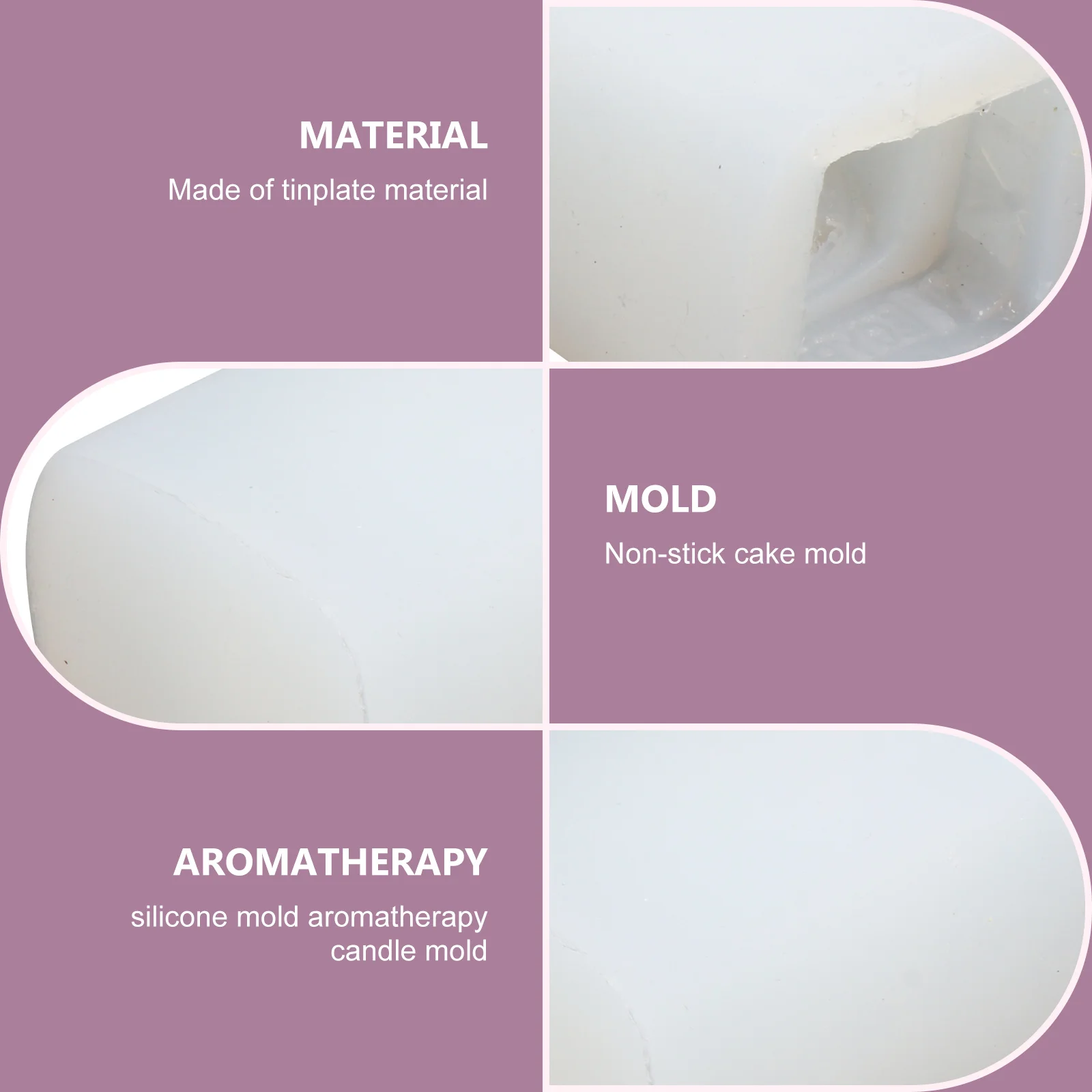 

Flexible Silicone Lion Head Mold DIY Aromatherapy Durable Easy Clean Handmade Stick Mold for Home Decoration