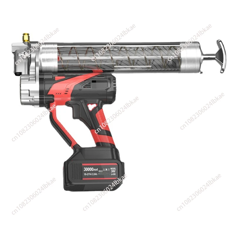 Electric Doper Split Gun Head Lithium Grease Gun High Pressure Automatic Excavator Caterpillar