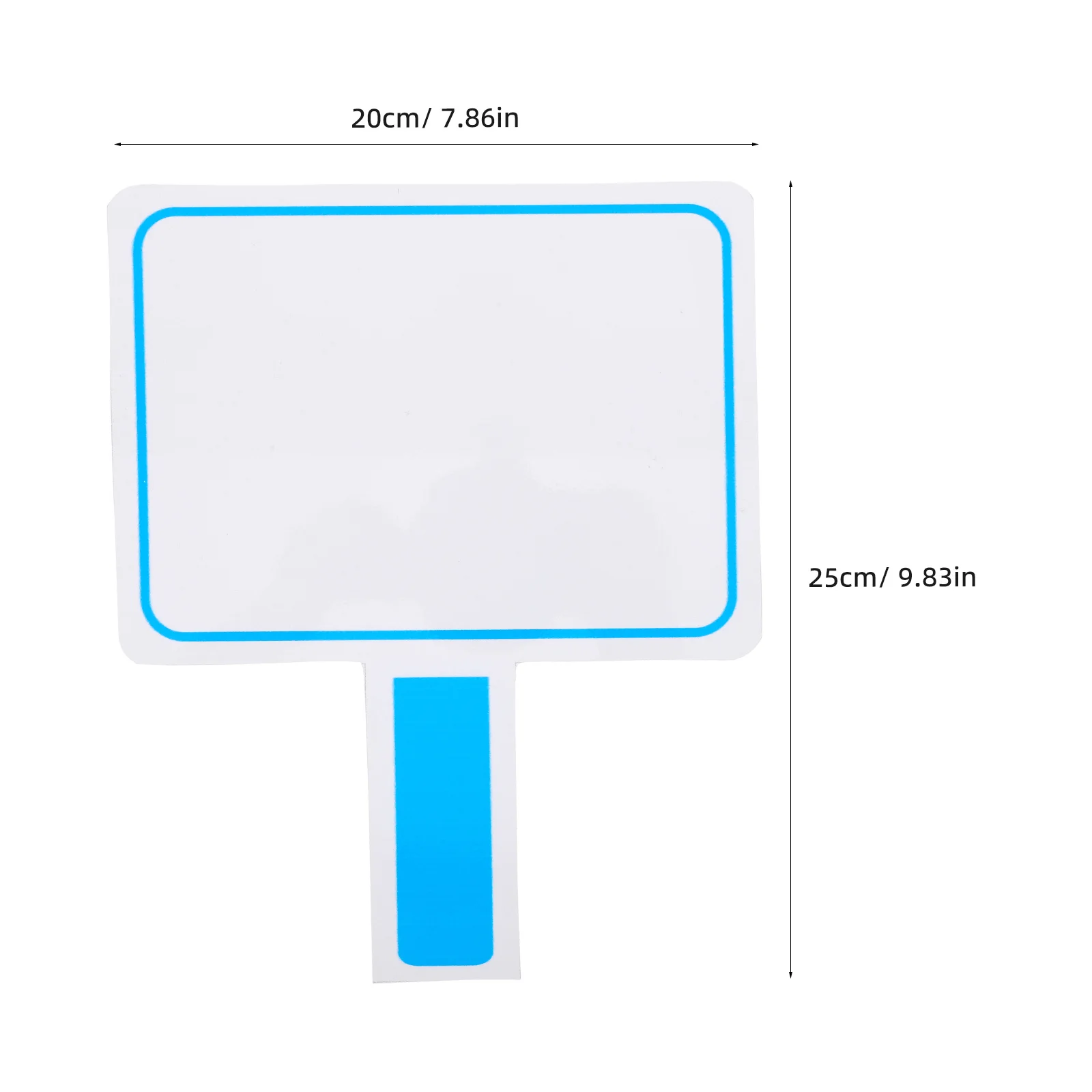 لوحة مسح جاف محمولة على الوجهين، سبورة بيضاء صغيرة لتصويت الطلاب في الفصول الدراسية، مجداف التعلم التفاعلي #3