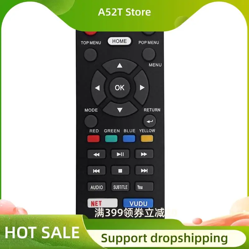 A52T For MAGNAVOX SANYO Remote Control Replacement For Models NC450 NC451 NC453 NC454