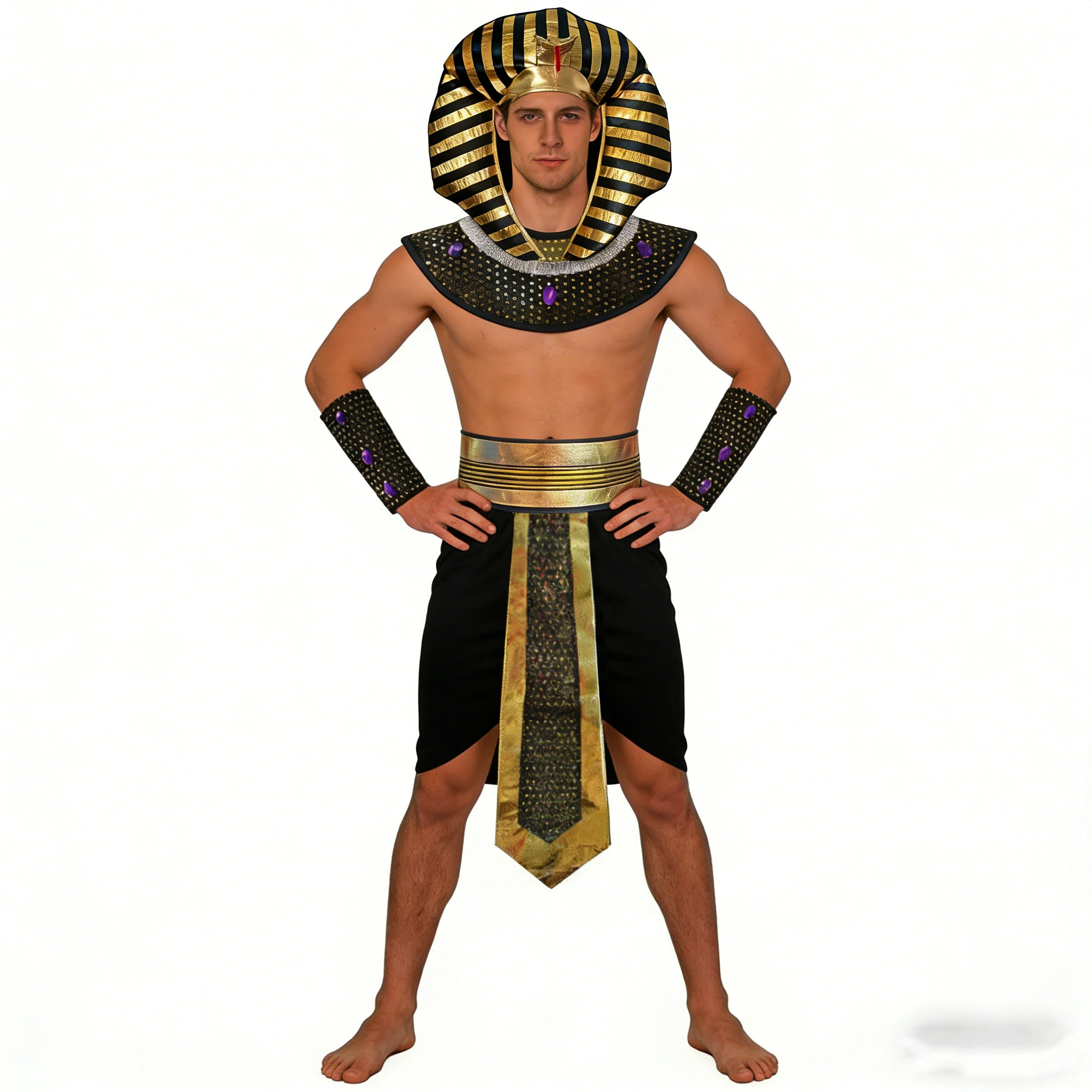 Disfraz de Faraón Egipcio para - Men Accessories Egypt reseña y precio