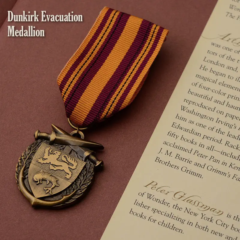 1940 Churchill Dunkirk Retreat Medal, Order of the Generator, replica