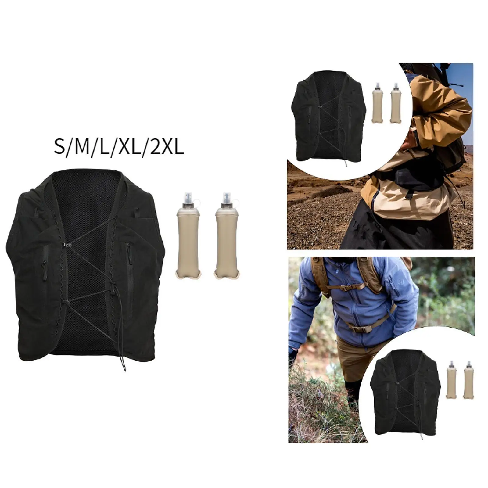 hydration-vest-2pcs-250ml-water-bottles-runner-rucksack-outdoor-sport-bag-hydration-pack-for-hiking-cycling-camping-climbing