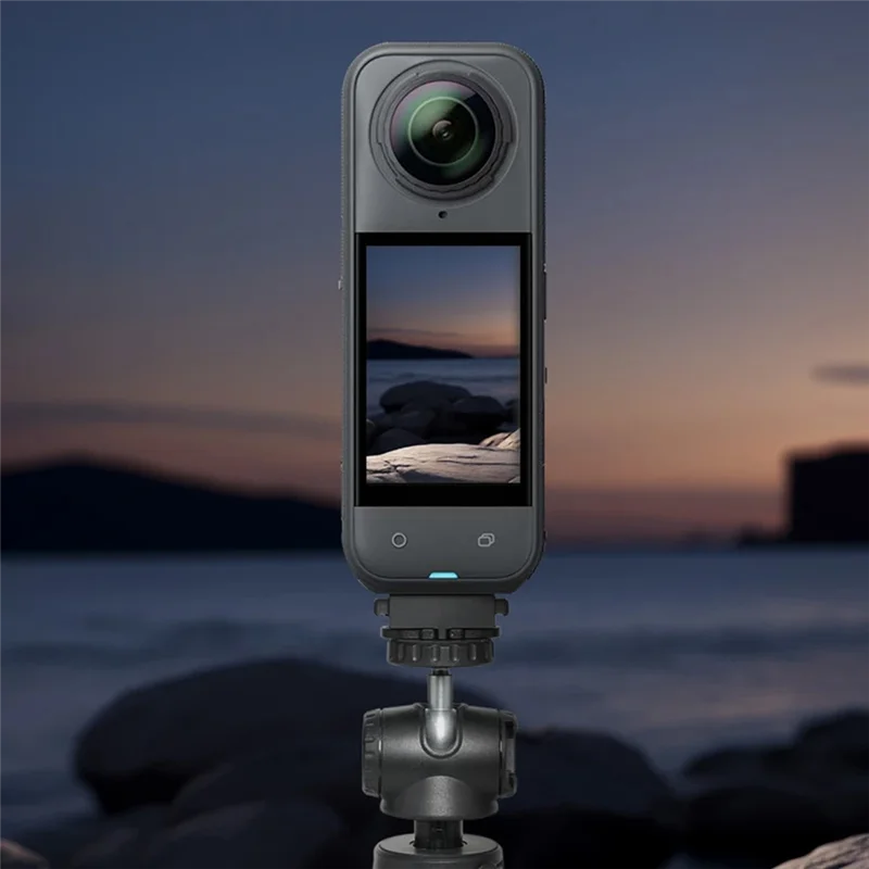 ABDE-For X5 Quick Release Base Camera Aluminum Alloy Stand With Magnetic Mount Camera Adapter Mount