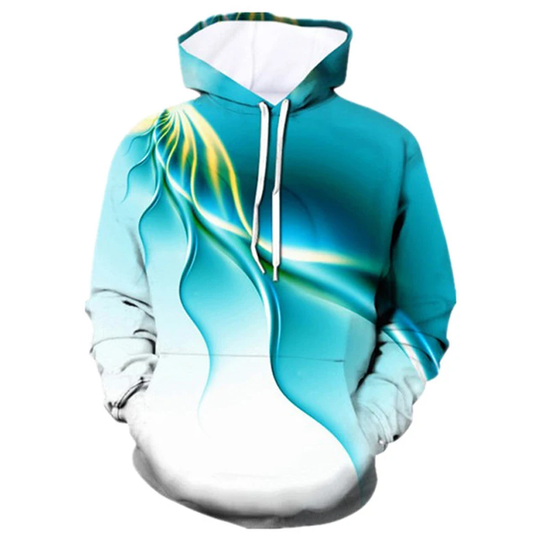 Line Harajuku Pattern Fashion Style 3D Printed Hoodies Unisex Pullovers Hoodie Casual Sweatshirts Street Top Tracksuit