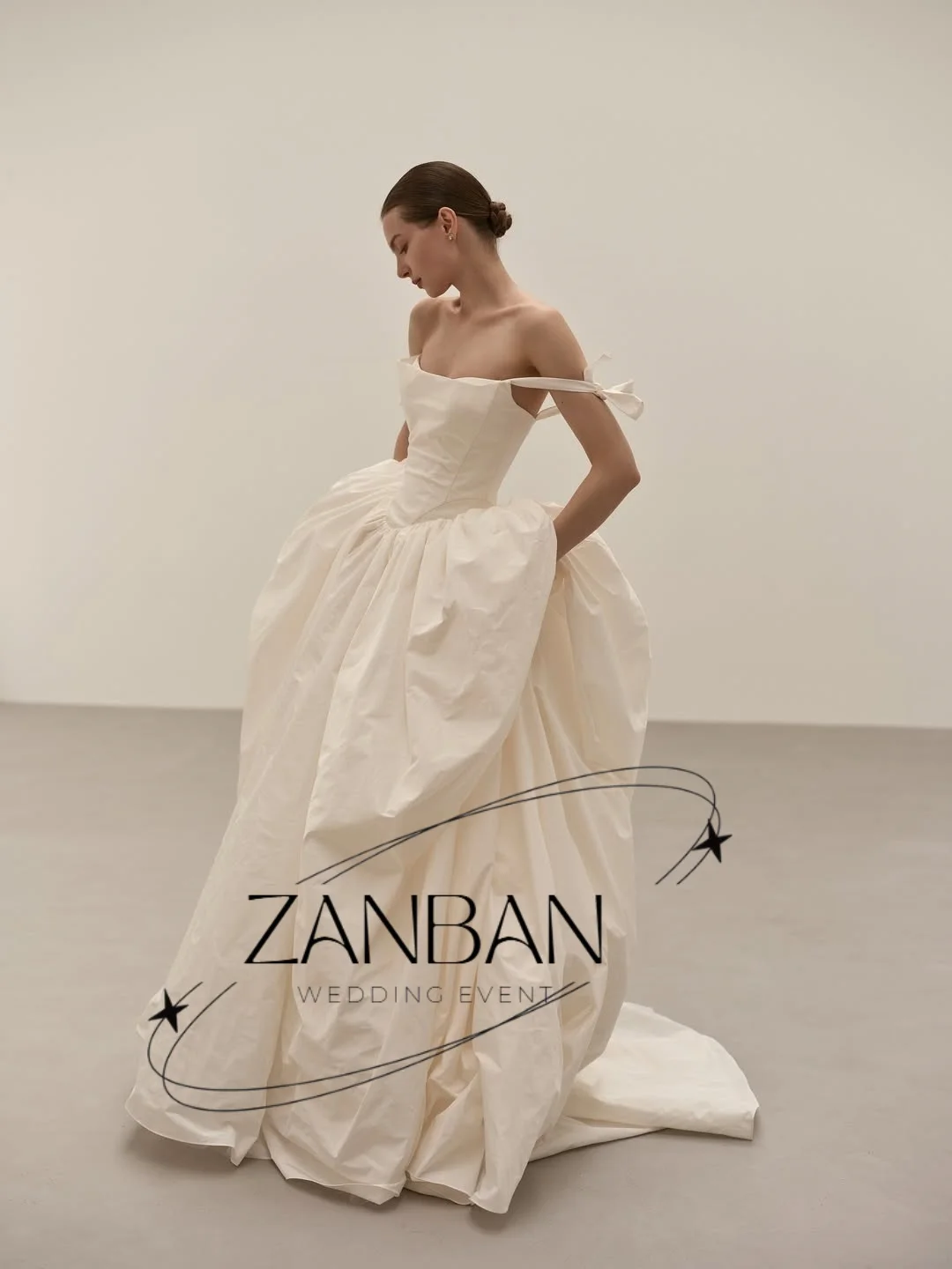 ZanBan Modern New  A-Line Wedding Dress 2026 Spaghetti Strap Sleeveless customized Bride Gown Princess Party Vestido de Noiva image 3