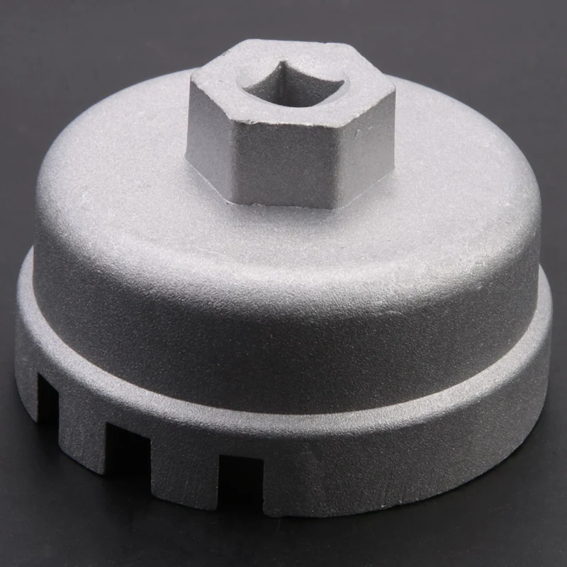 Oil Filter Wrench Oil Filter Cap Removal Tool 14 Flute For Toyota Lexus Prius Scion CT200H For 1.8L 4 Cylinder Engine image 3